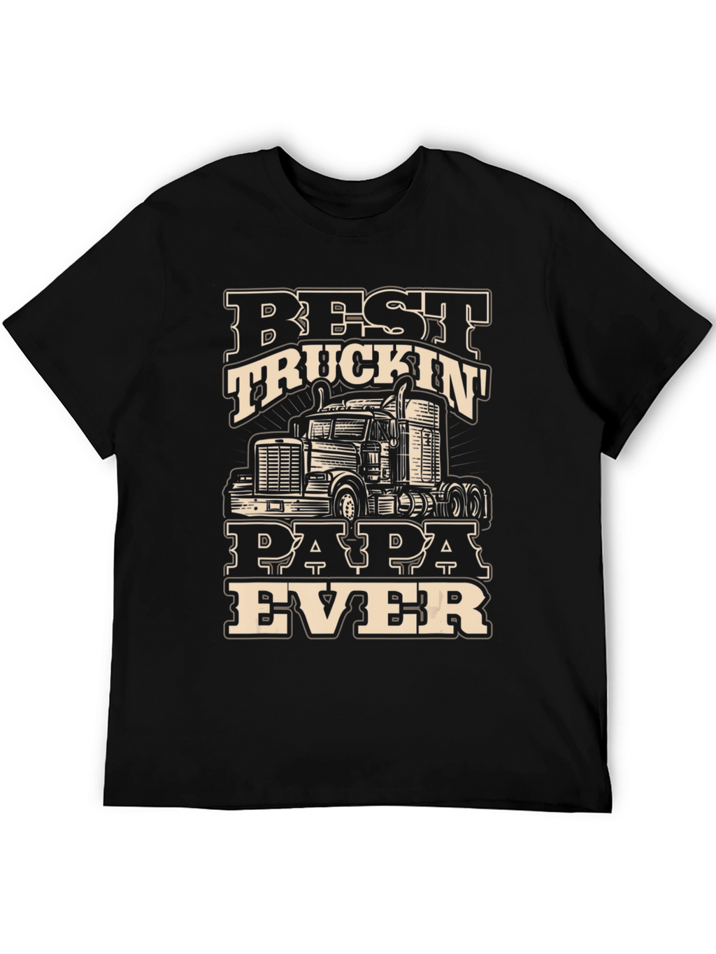 Best Truckin Papa Ever T-Shirt