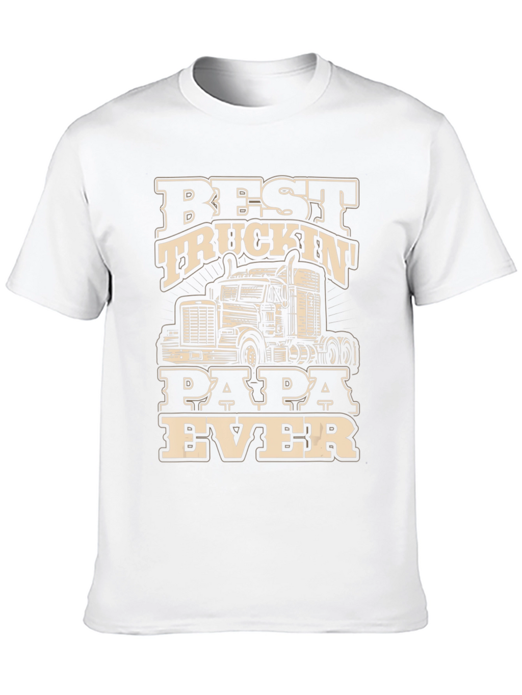 Best Truckin Papa Ever T-Shirt