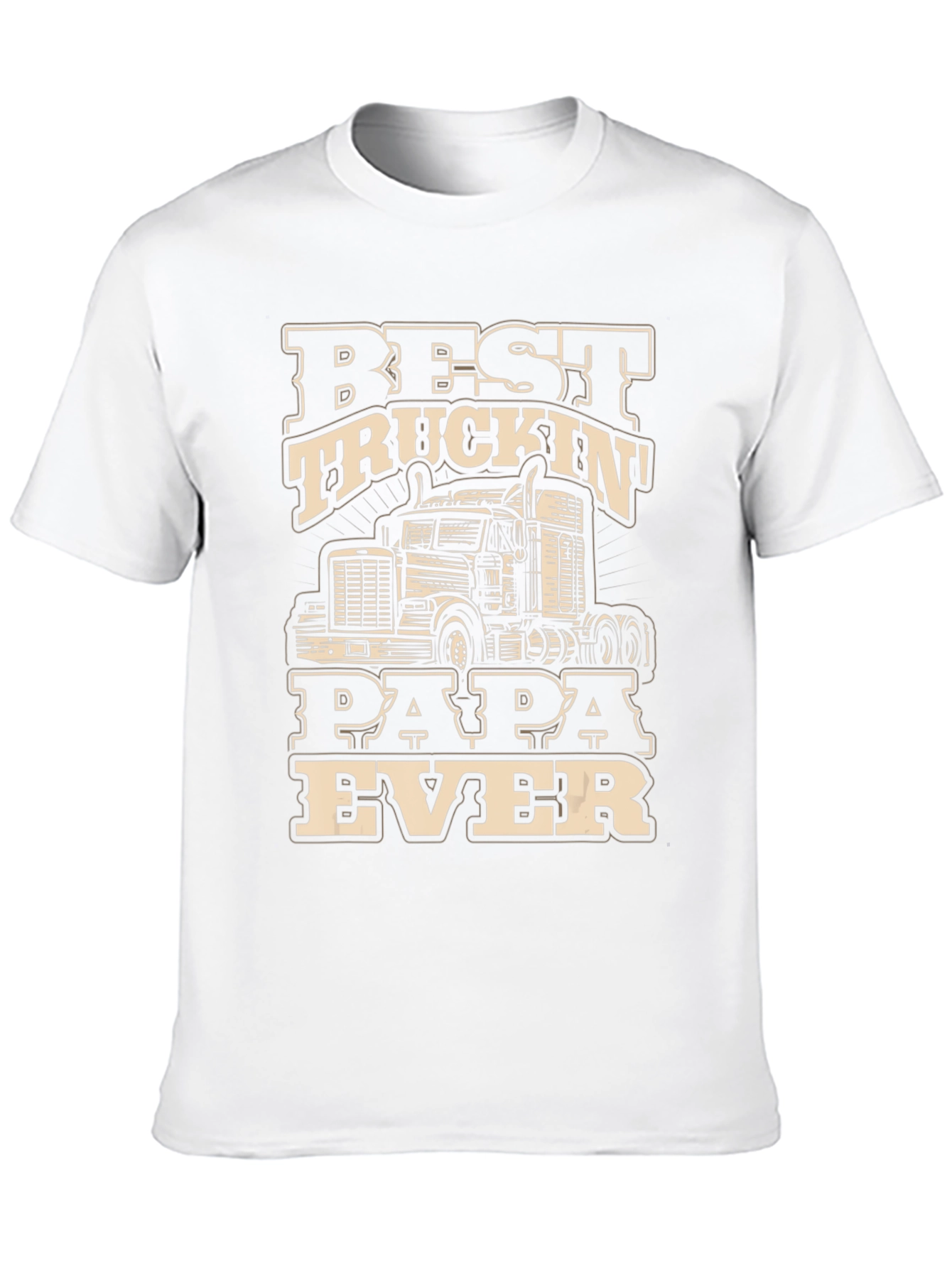 Best Truckin Papa Ever T-Shirt