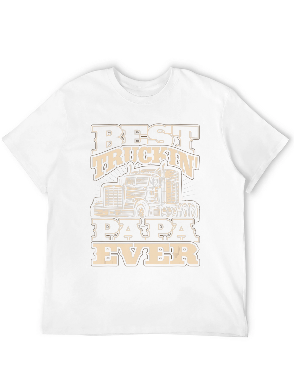 Best Truckin Papa Ever T-Shirt