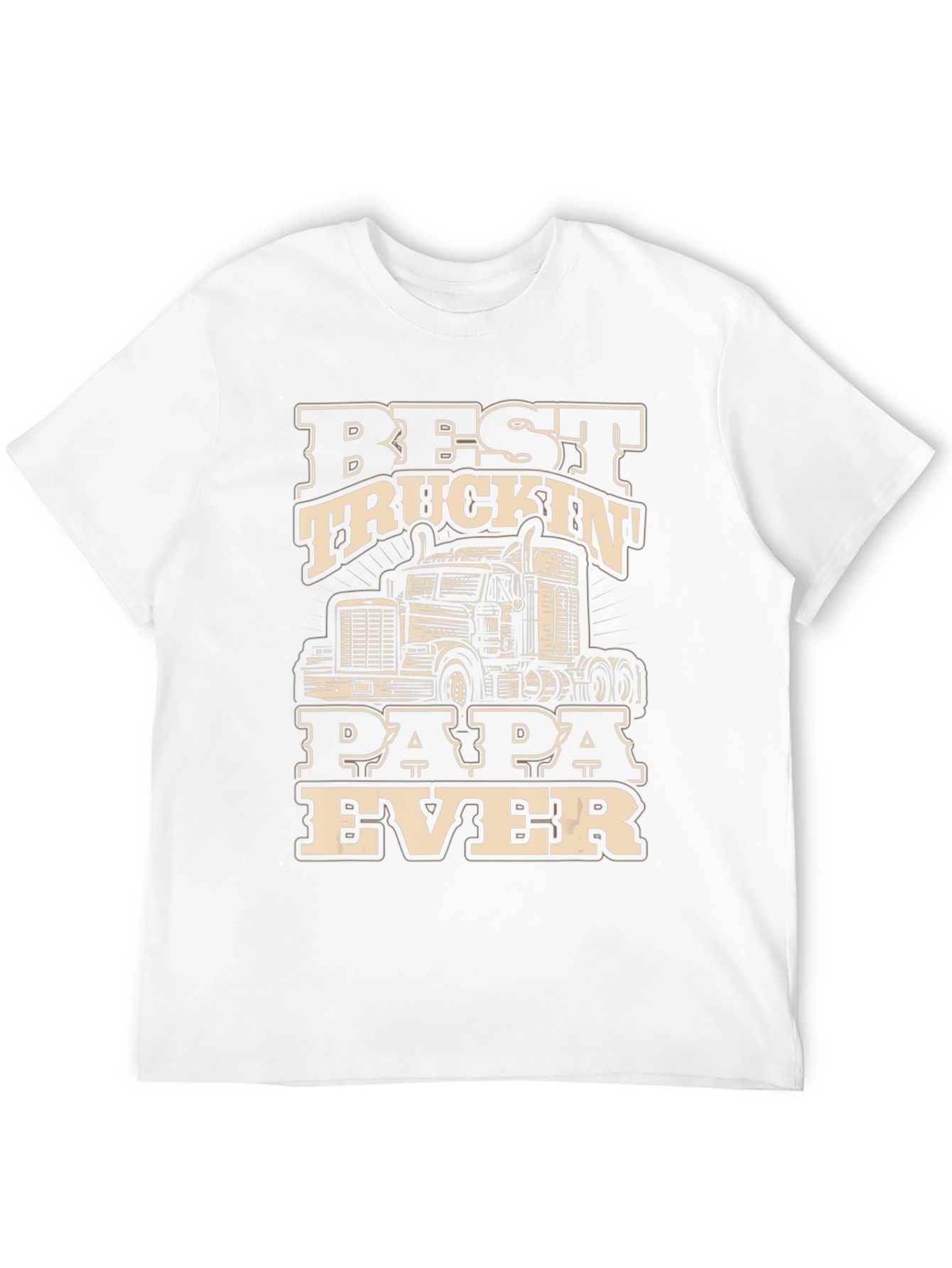 Best Truckin Papa Ever T-Shirt