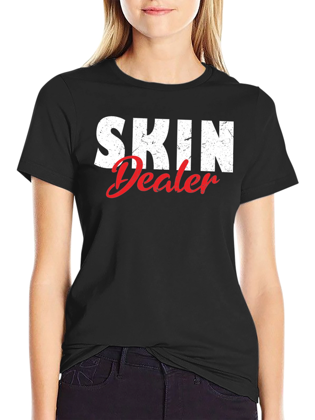 Skin Dealer Black T-Shirt