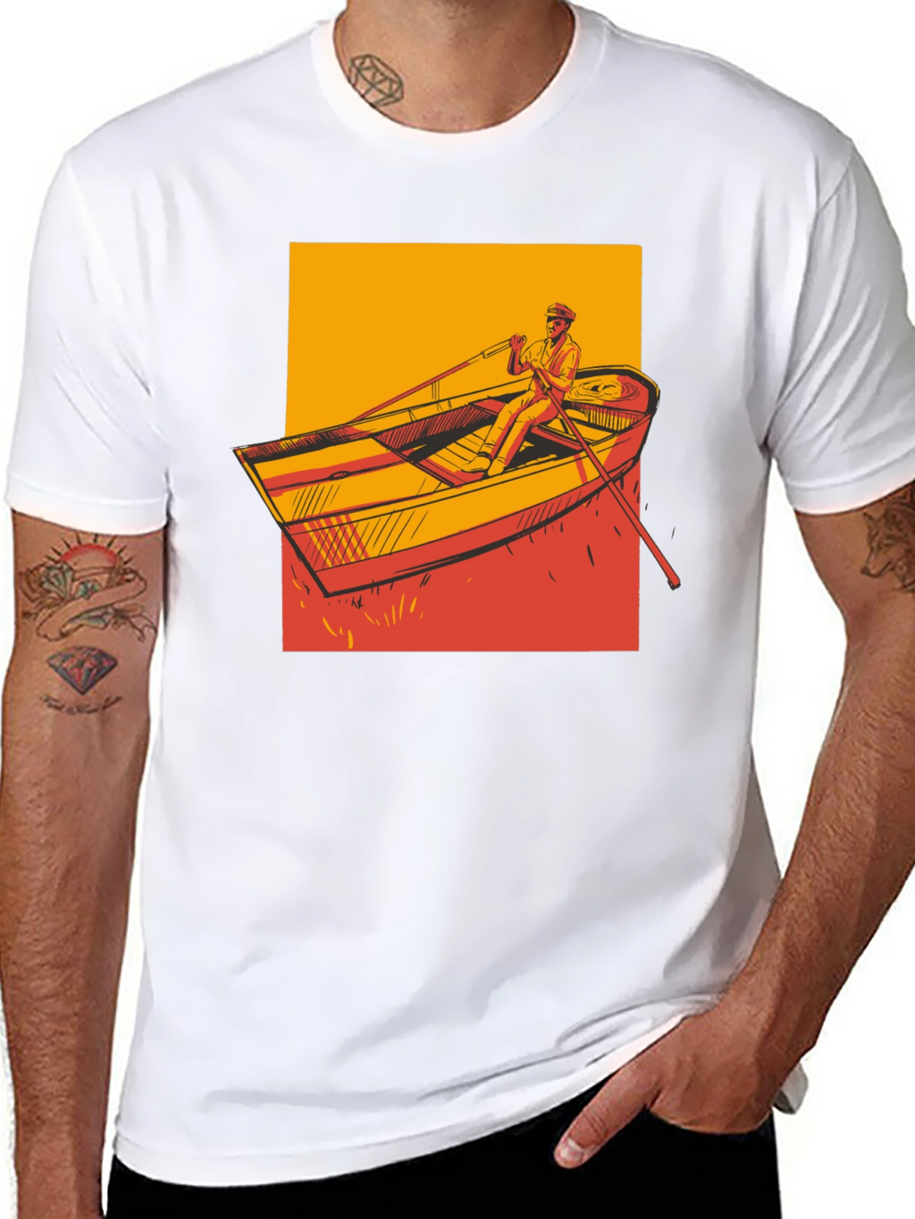 Rowboat Graphic T-Shirt