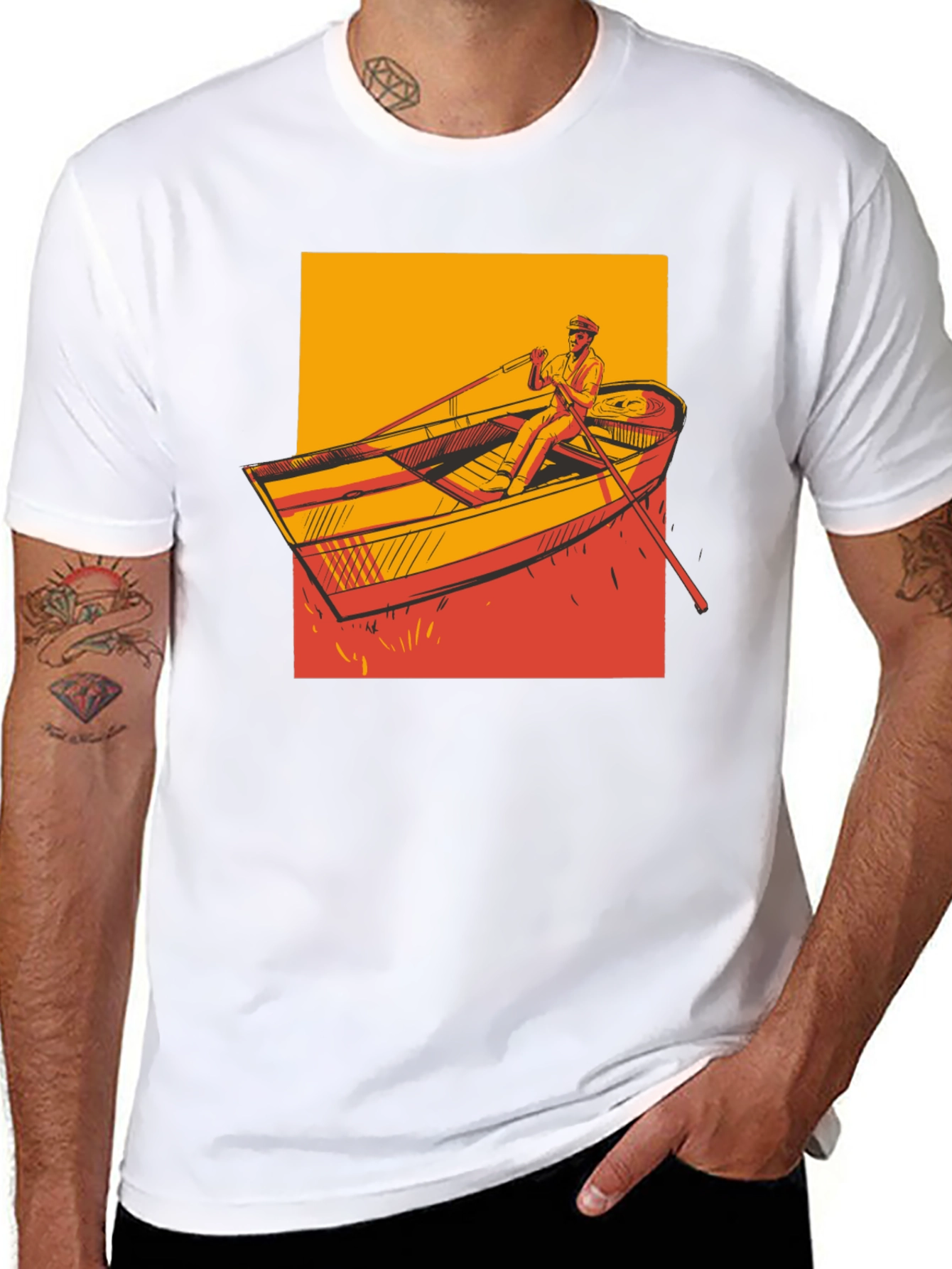 Rowboat Graphic T-Shirt