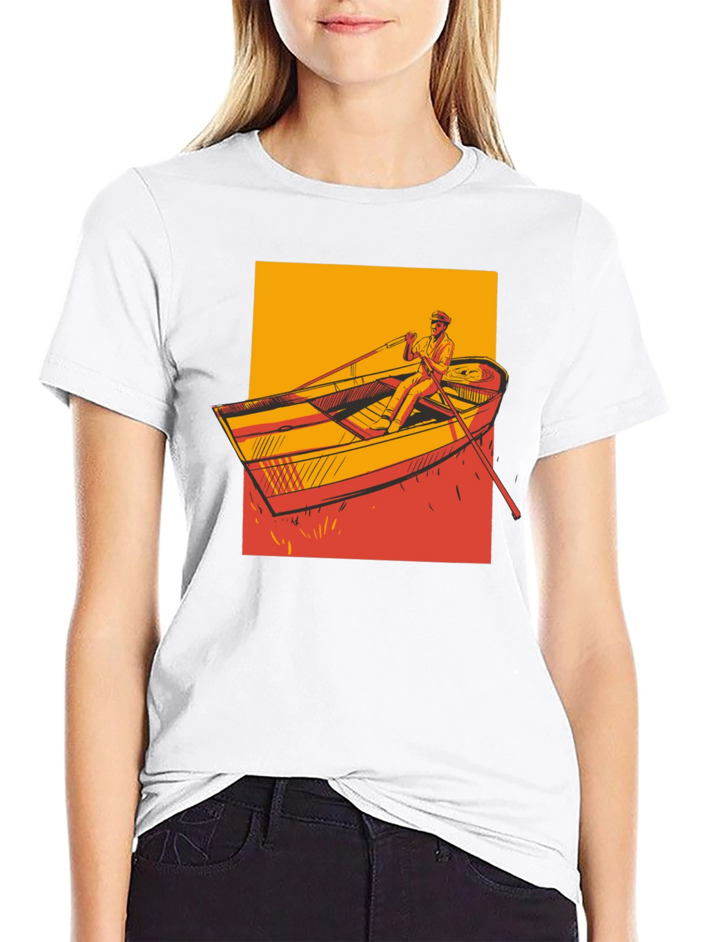 Rowboat Graphic T-Shirt