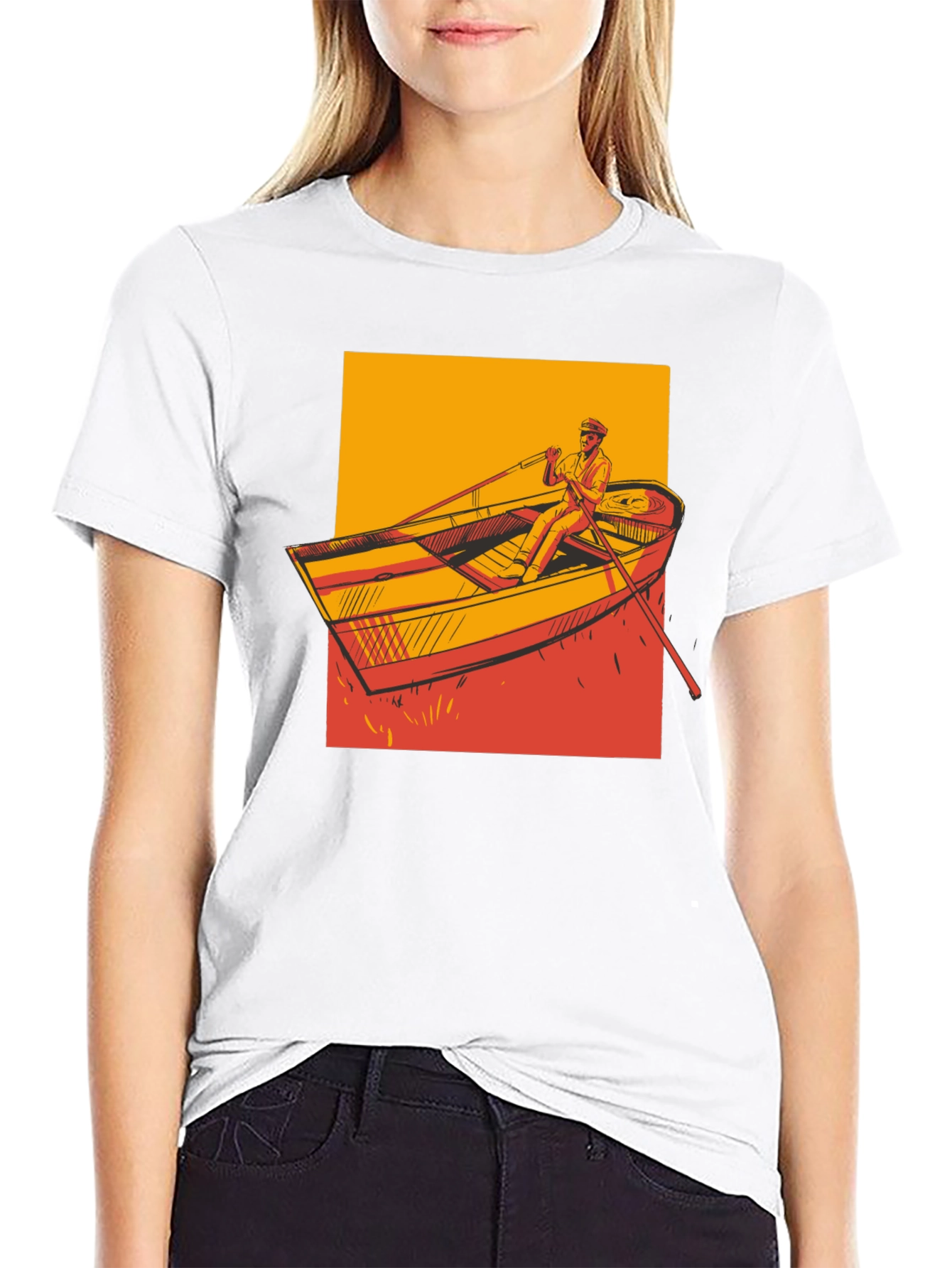 Rowboat Graphic T-Shirt