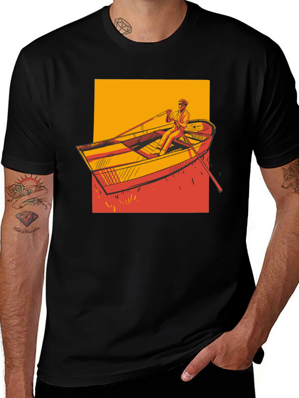Rowboat Graphic T-Shirt