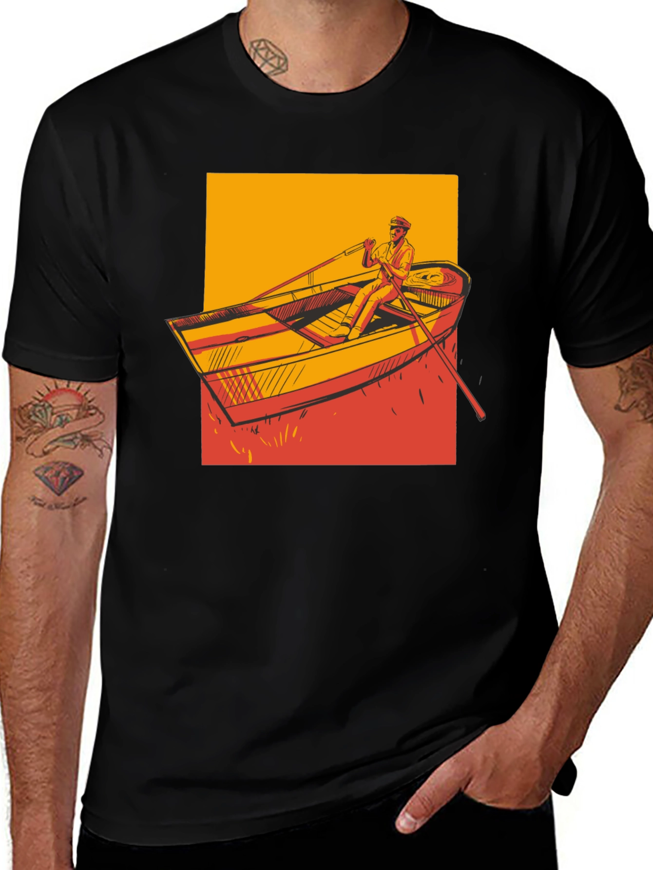 Rowboat Graphic T-Shirt