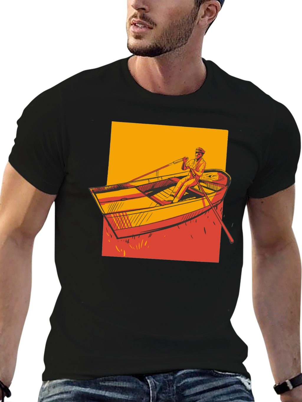 Rowboat Graphic T-Shirt