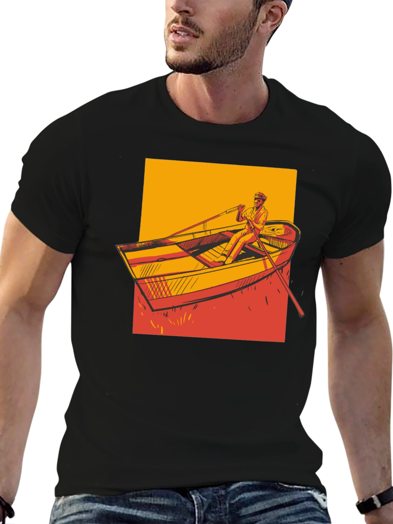 Rowboat Graphic T-Shirt