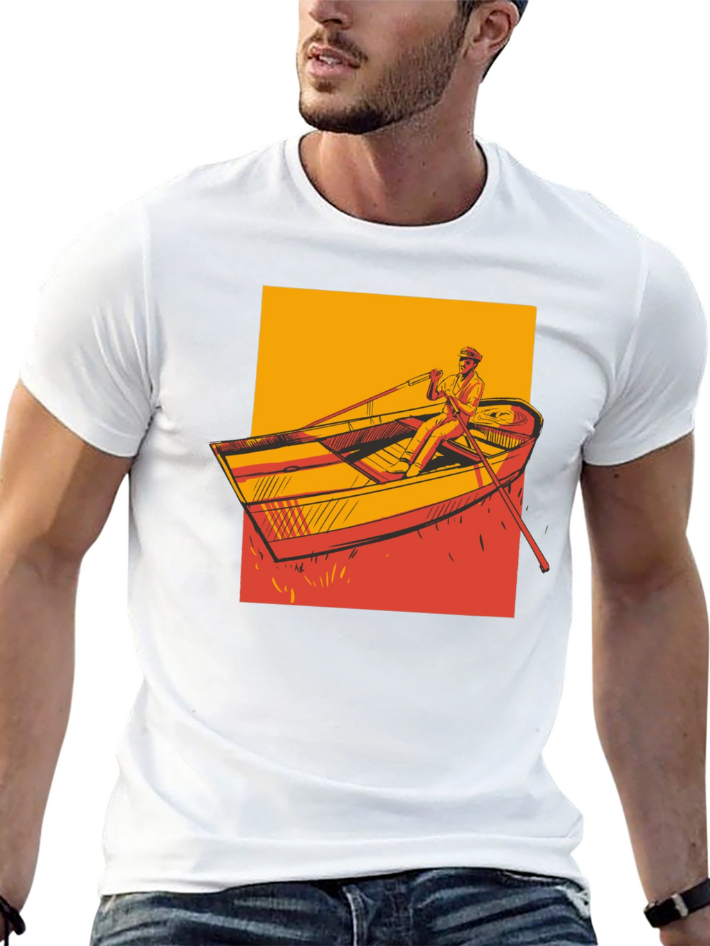 Rowboat Graphic T-Shirt