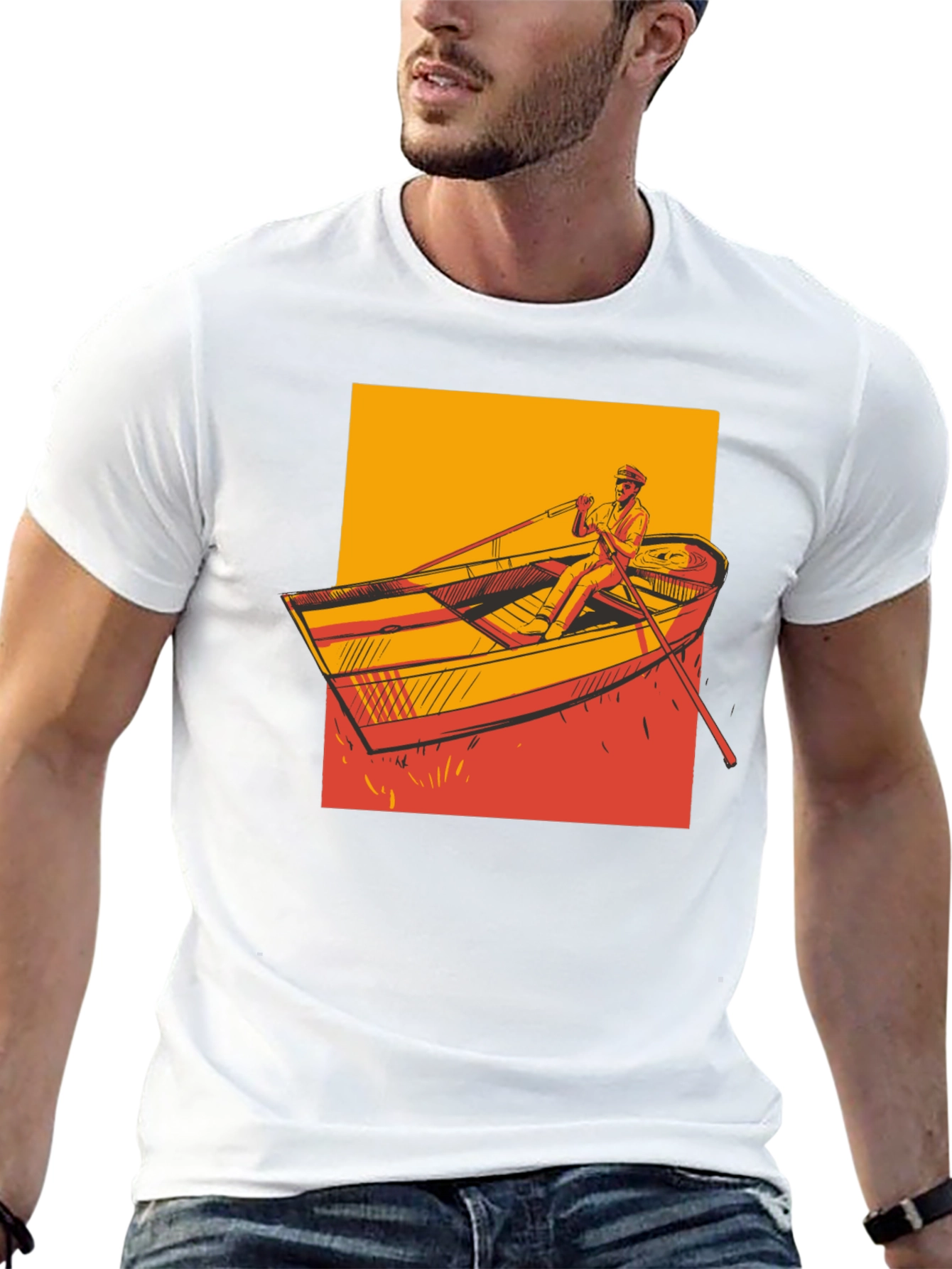 Rowboat Graphic T-Shirt