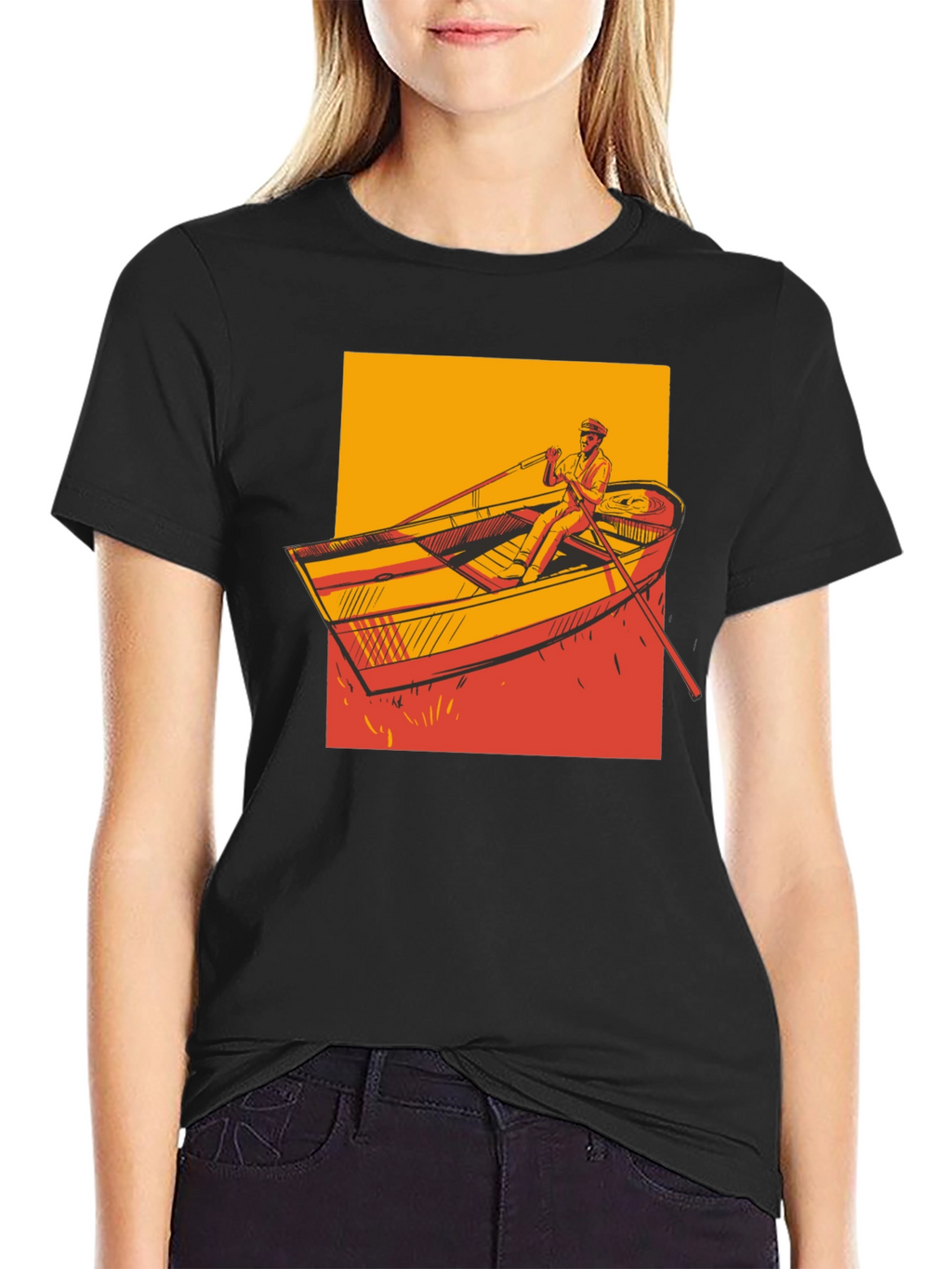 Rowboat Graphic T-Shirt