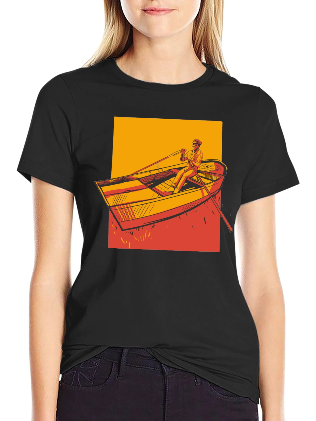Rowboat Graphic T-Shirt