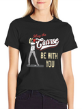 May the Course Be With You Golf T-Shirt