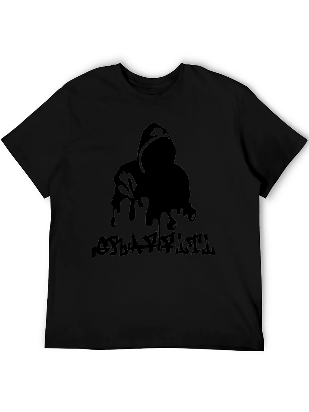 Hooded Graphic Print Tee