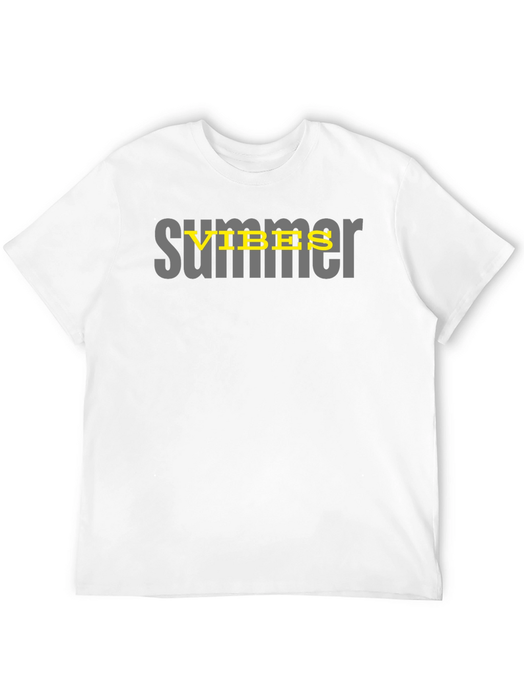 Summer Vibes Graphic Tee - Black