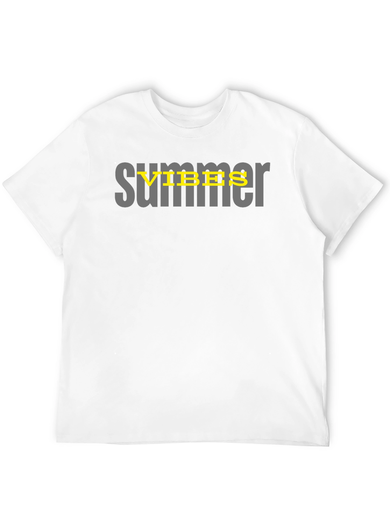 Summer Vibes Graphic Tee - Black