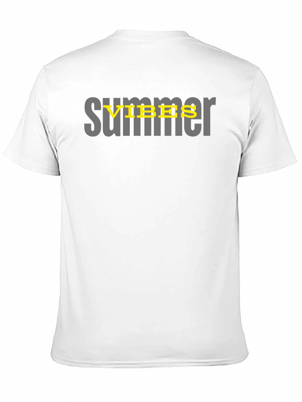 Summer Vibes Graphic Tee - Black