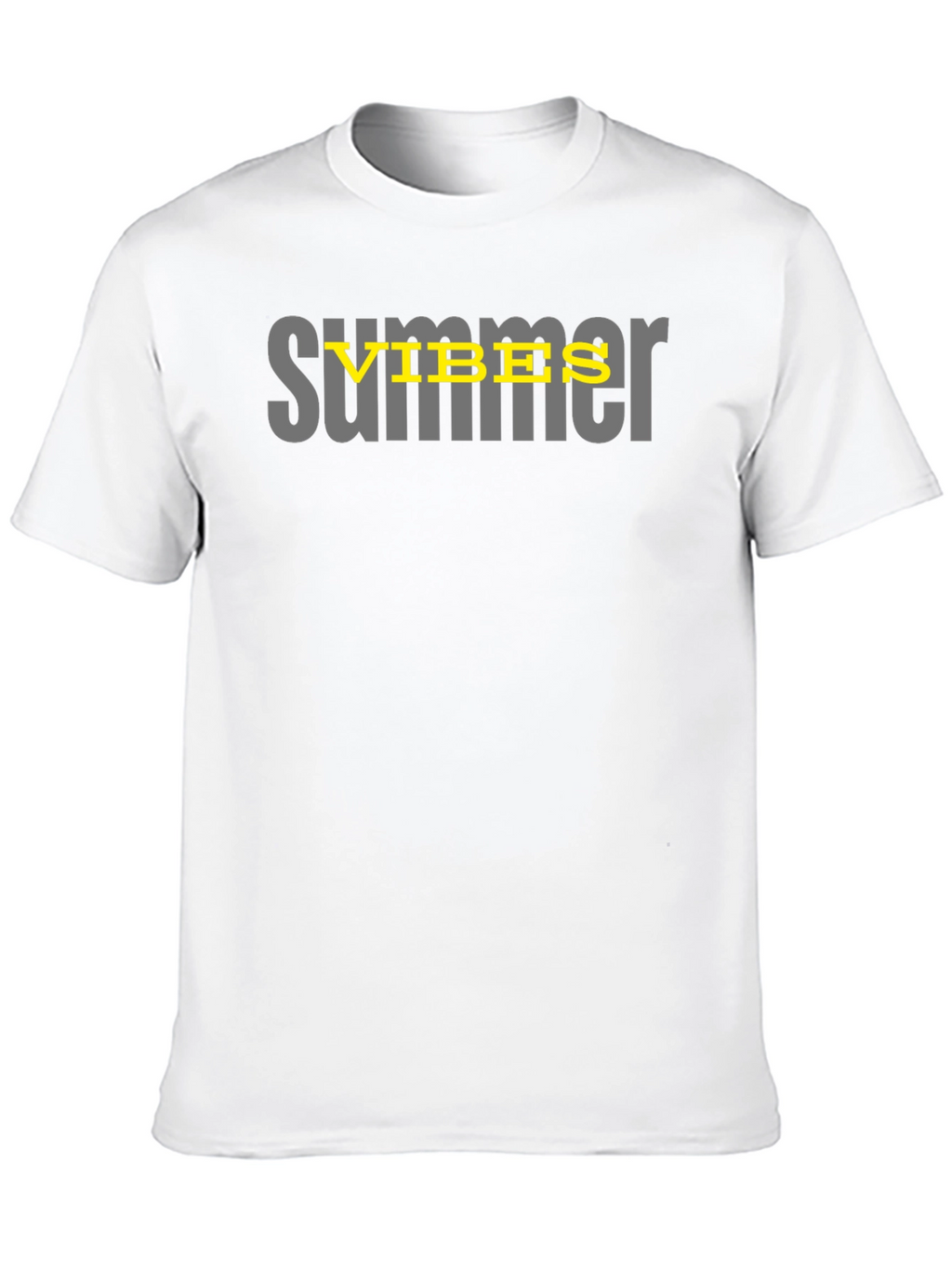 Summer Vibes Graphic Tee - Black