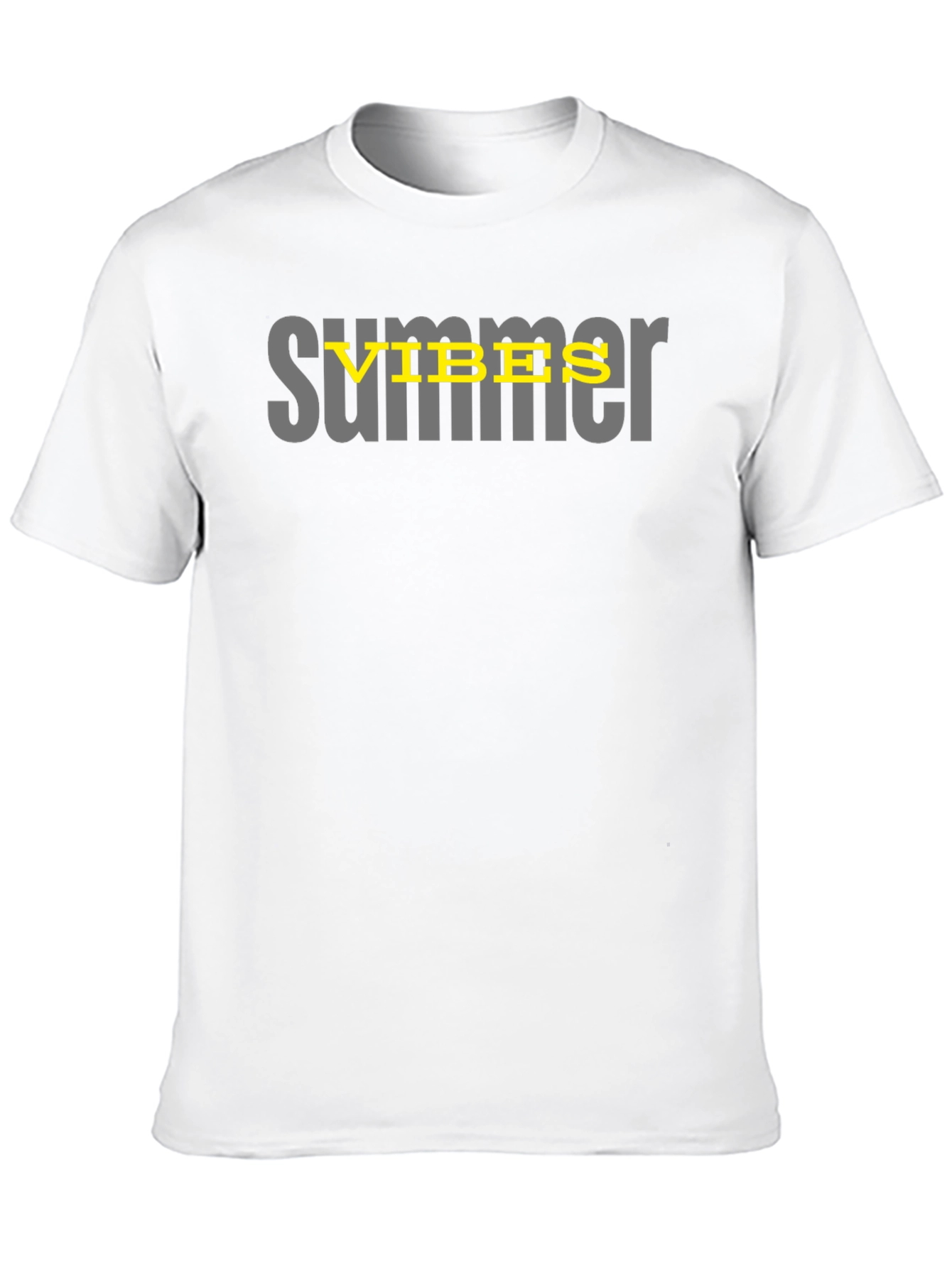 Summer Vibes Graphic Tee - Black