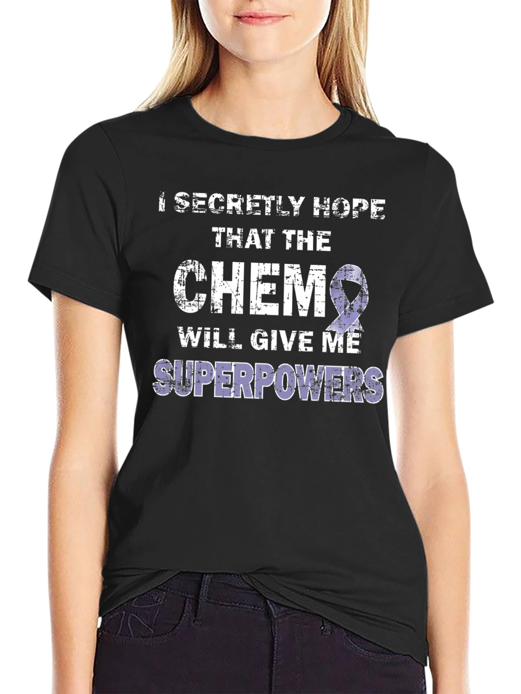 Chemo Superpowers Graphic Tee - Black