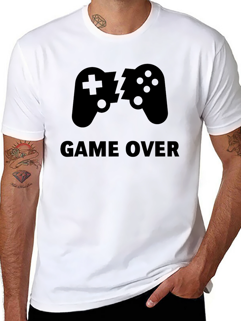 Game Over T-Shirt - Gamer Style Tee