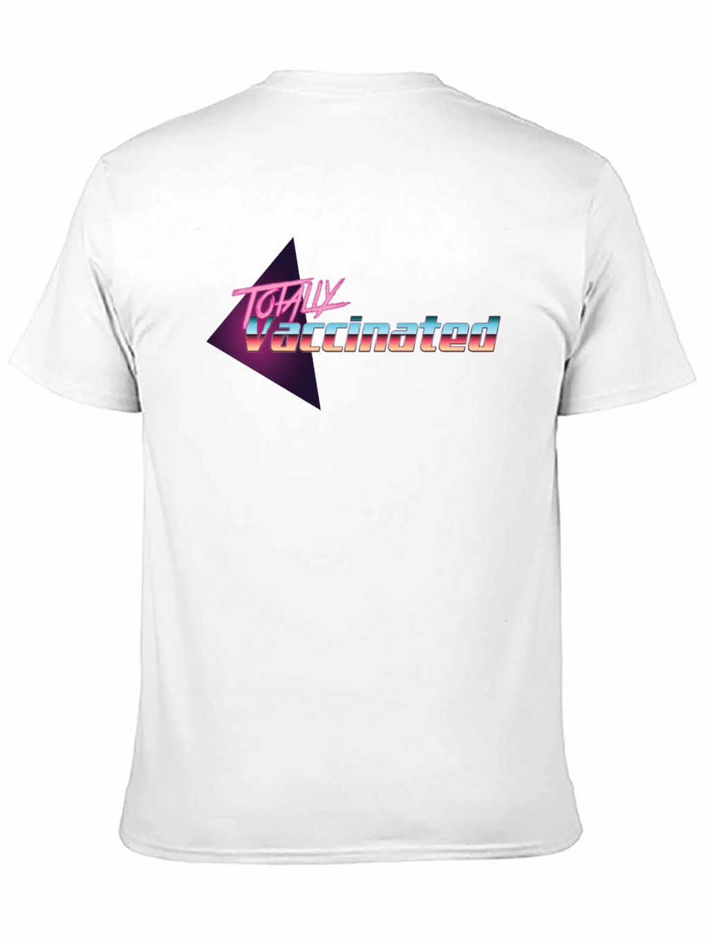 Totally Vaccinated Retro T-Shirt - Black