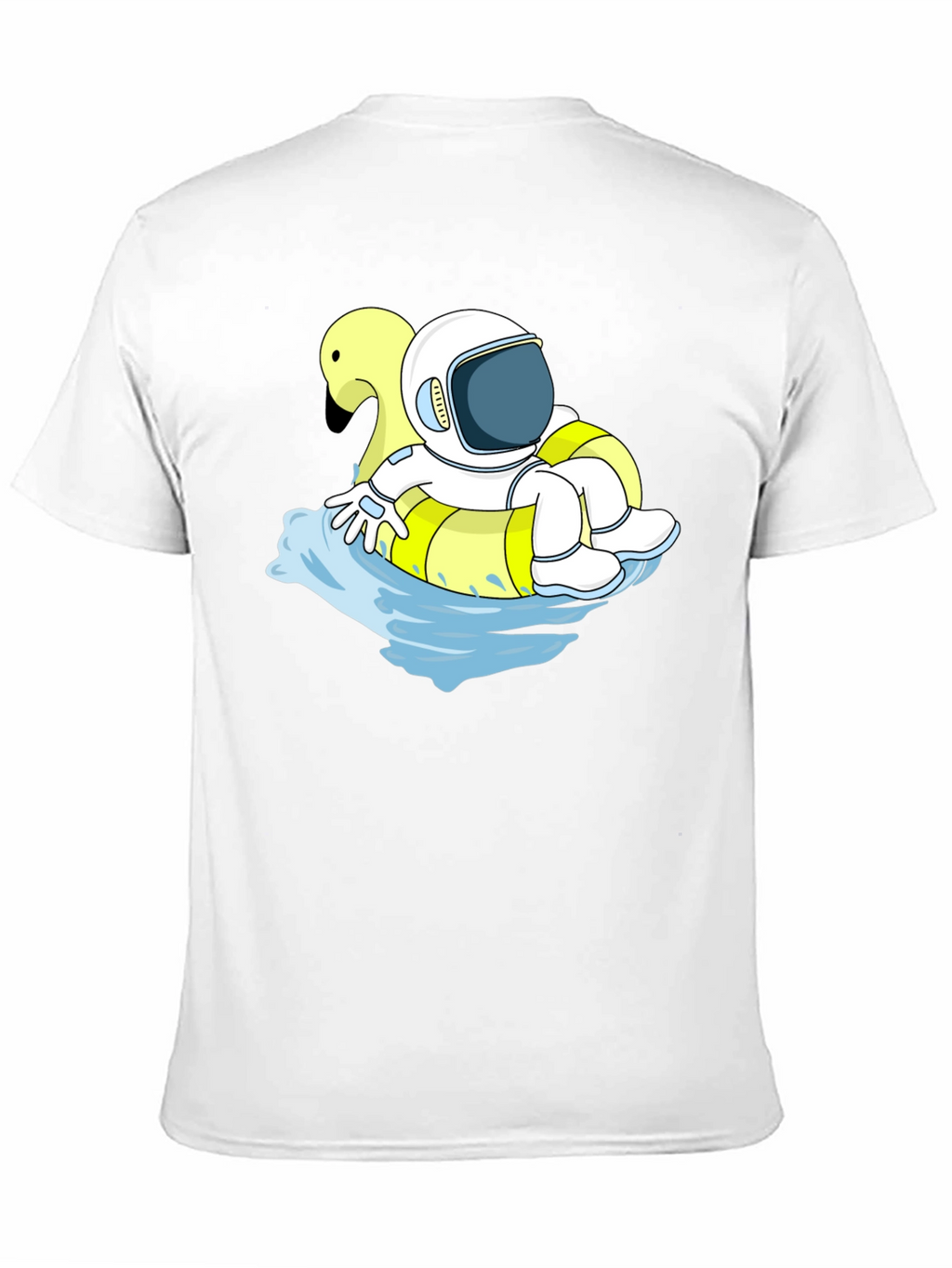 Astronaut Duck Pool Float T-Shirt