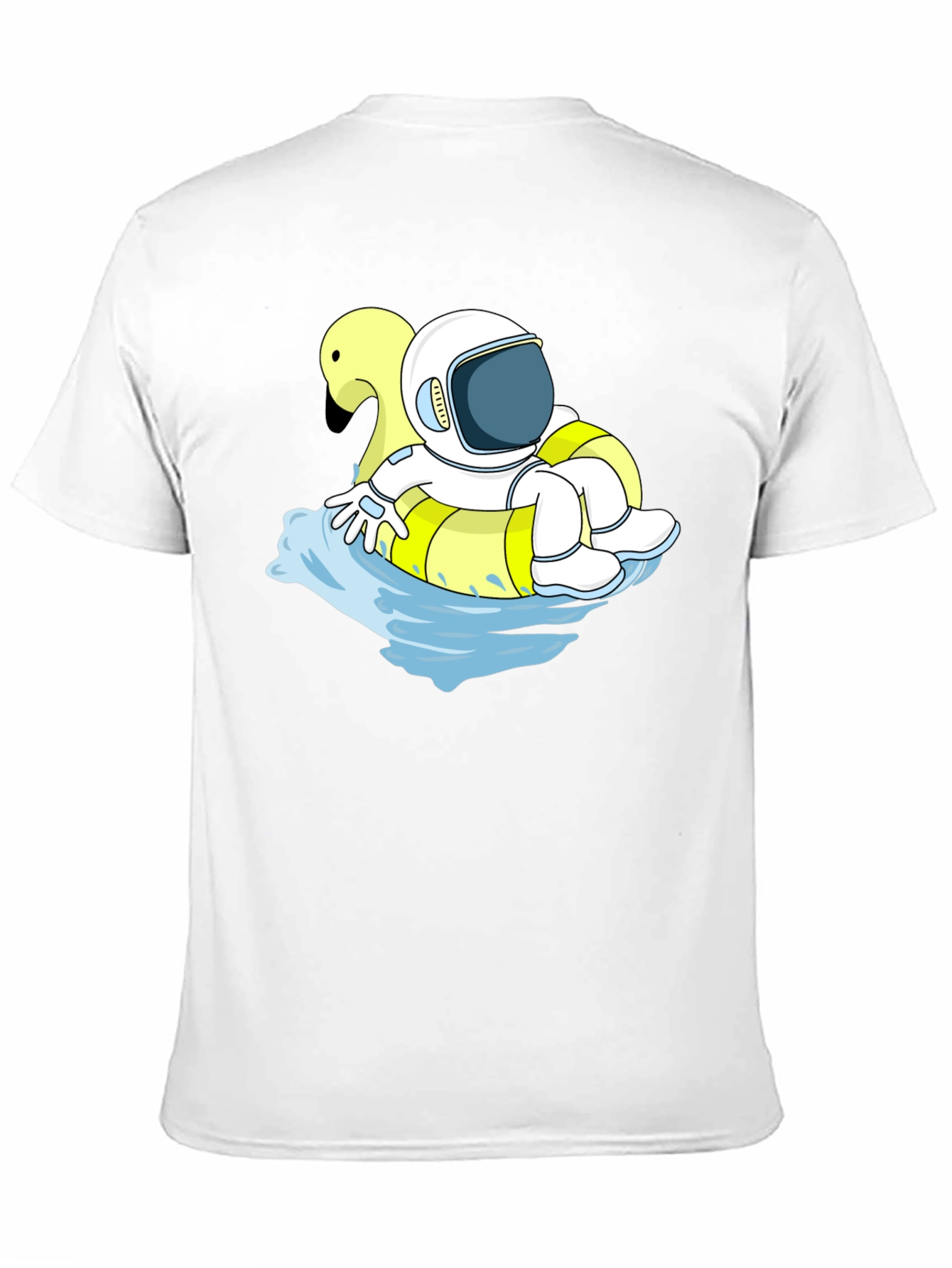 Astronaut Duck Pool Float T-Shirt