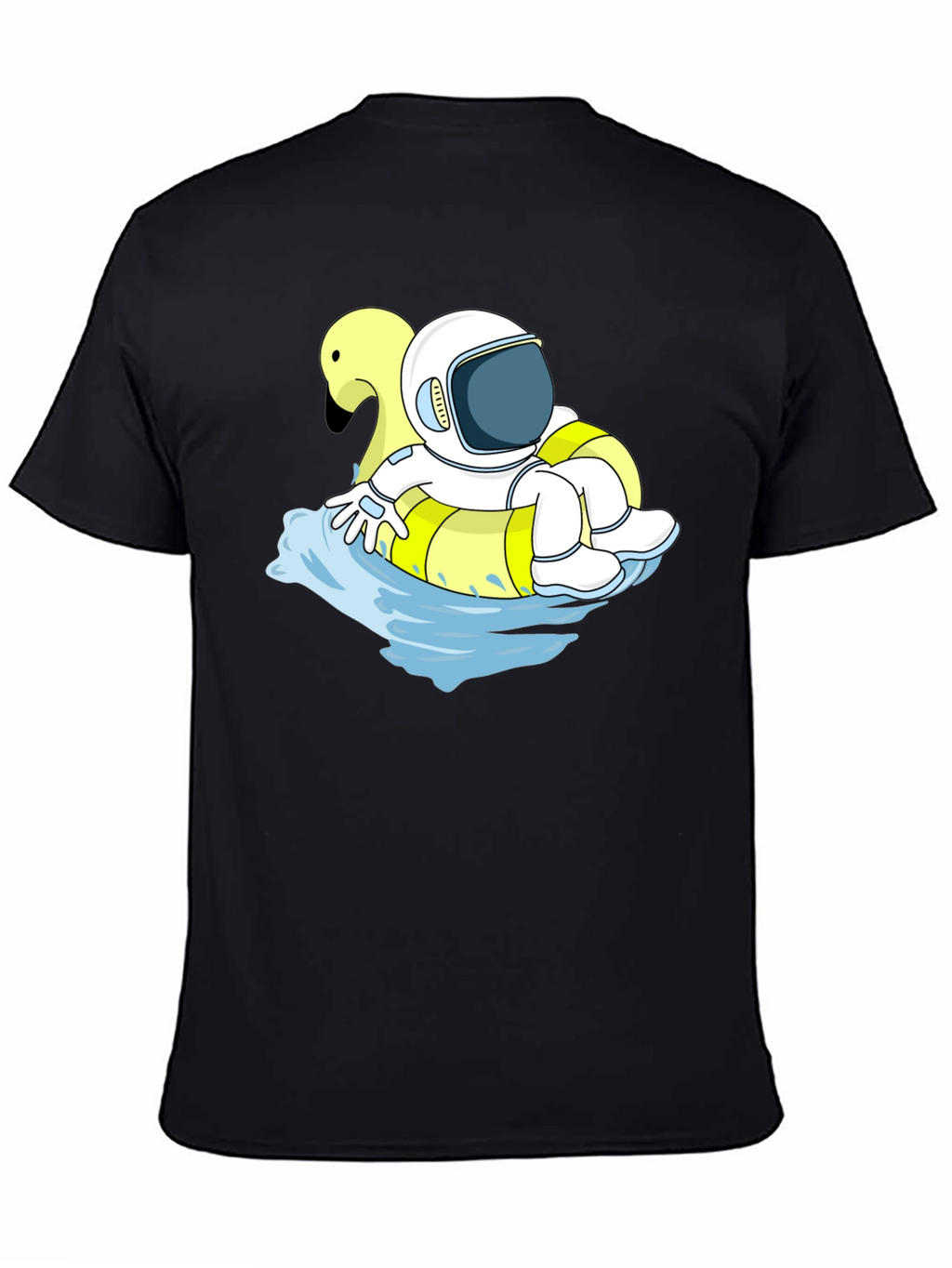 Astronaut Duck Pool Float T-Shirt