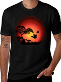 Sunset Silhouette Graphic Tee