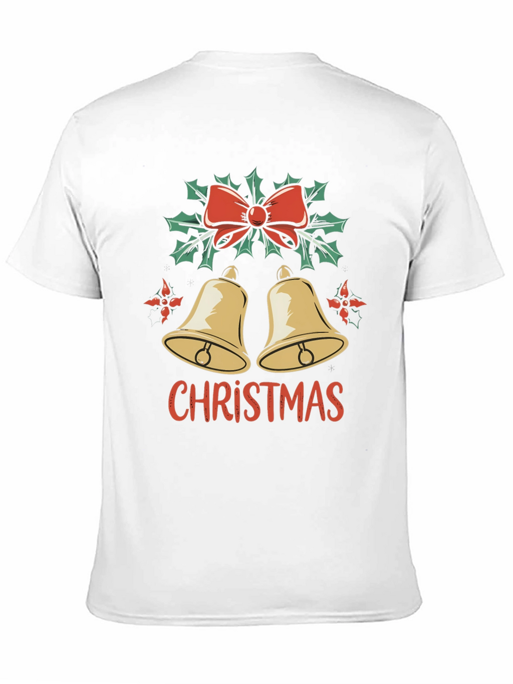 Christmas Bells Graphic Tee - Holiday Style