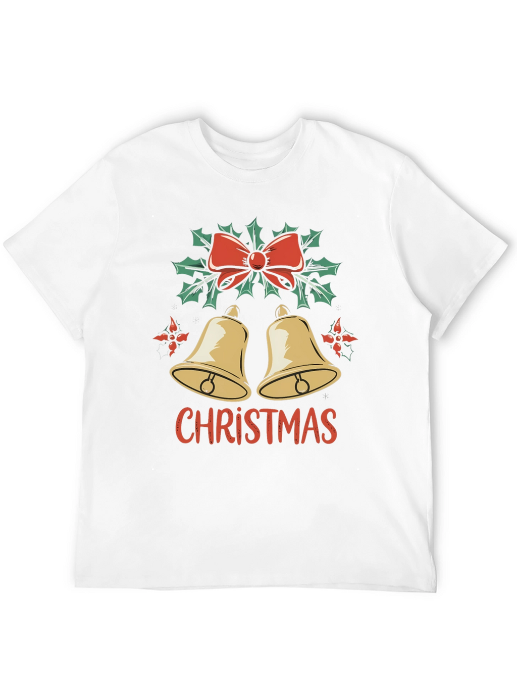Christmas Bells Graphic Tee - Holiday Style