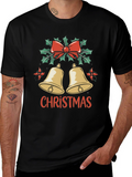 Christmas Bells Graphic Tee - Holiday Style