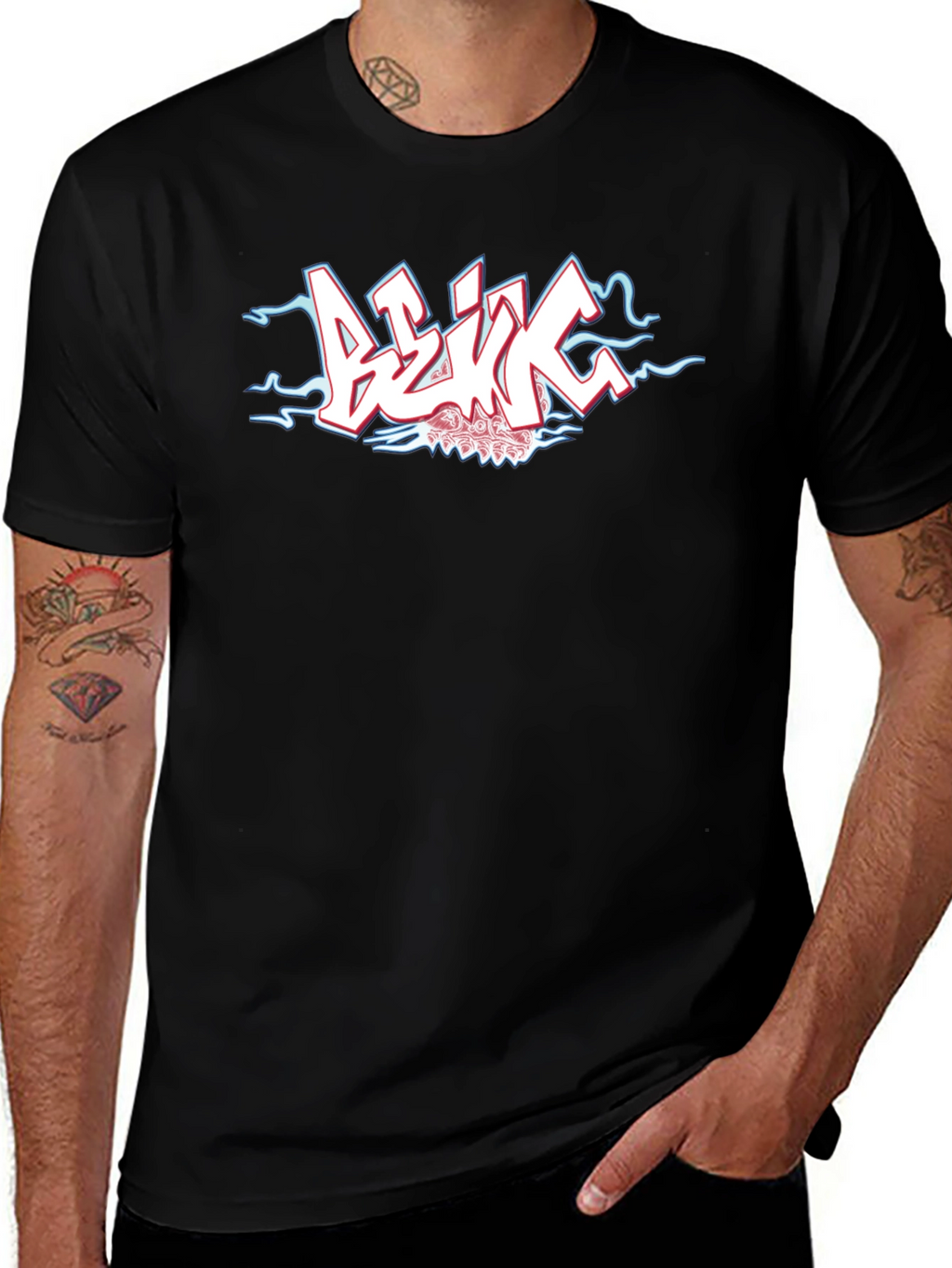 Street Style Graphic Tee - Cool Design