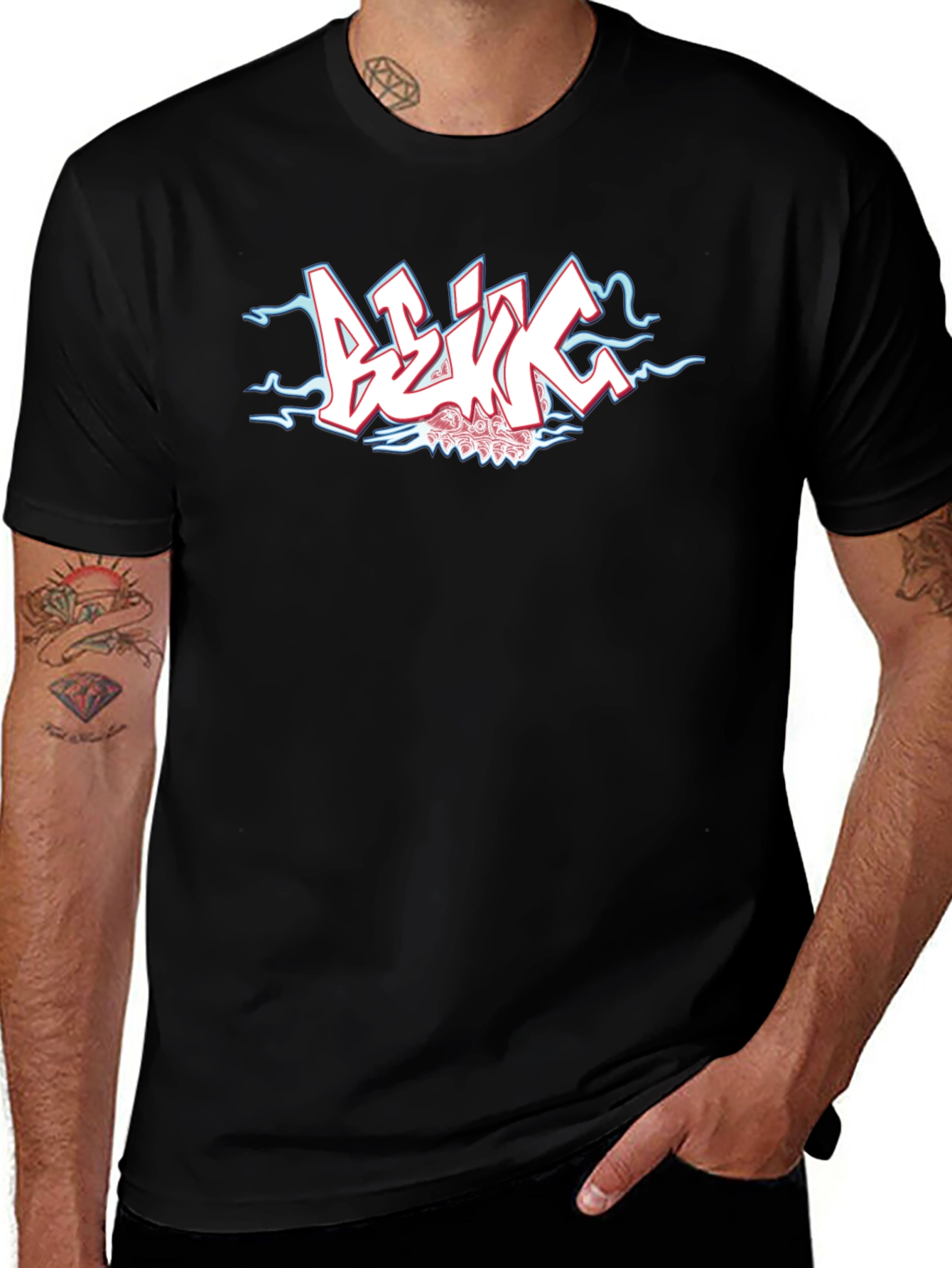 Street Style Graphic Tee - Cool Design