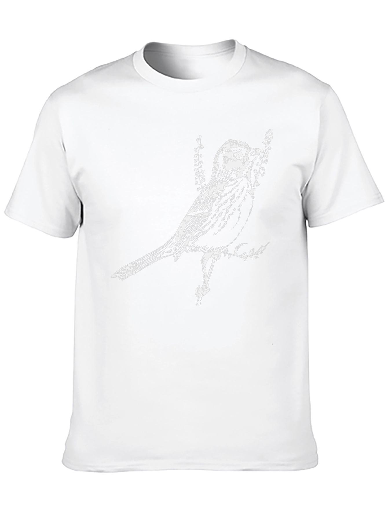 Bird Graphic T-Shirt - Cool Casual Tee