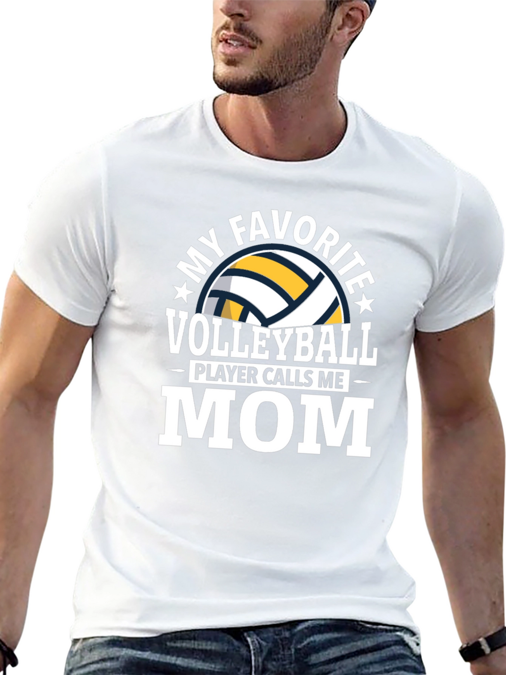 Volleyball Mom Graphic Tee