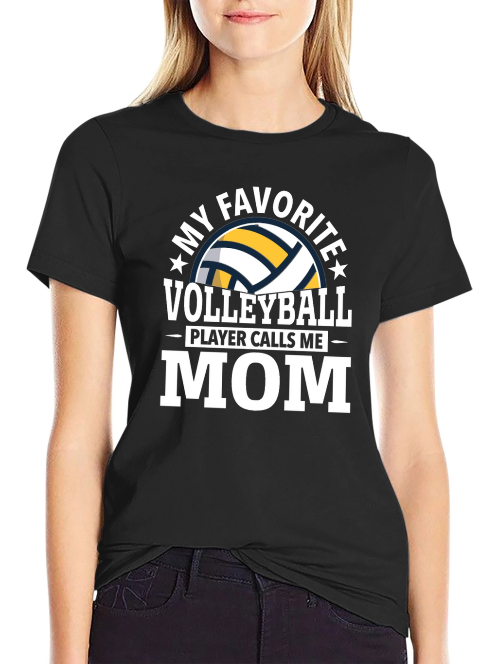 Volleyball Mom Graphic Tee