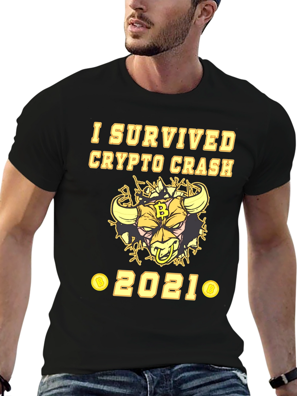 Crypto Crash Survivor 2021 T-Shirt
