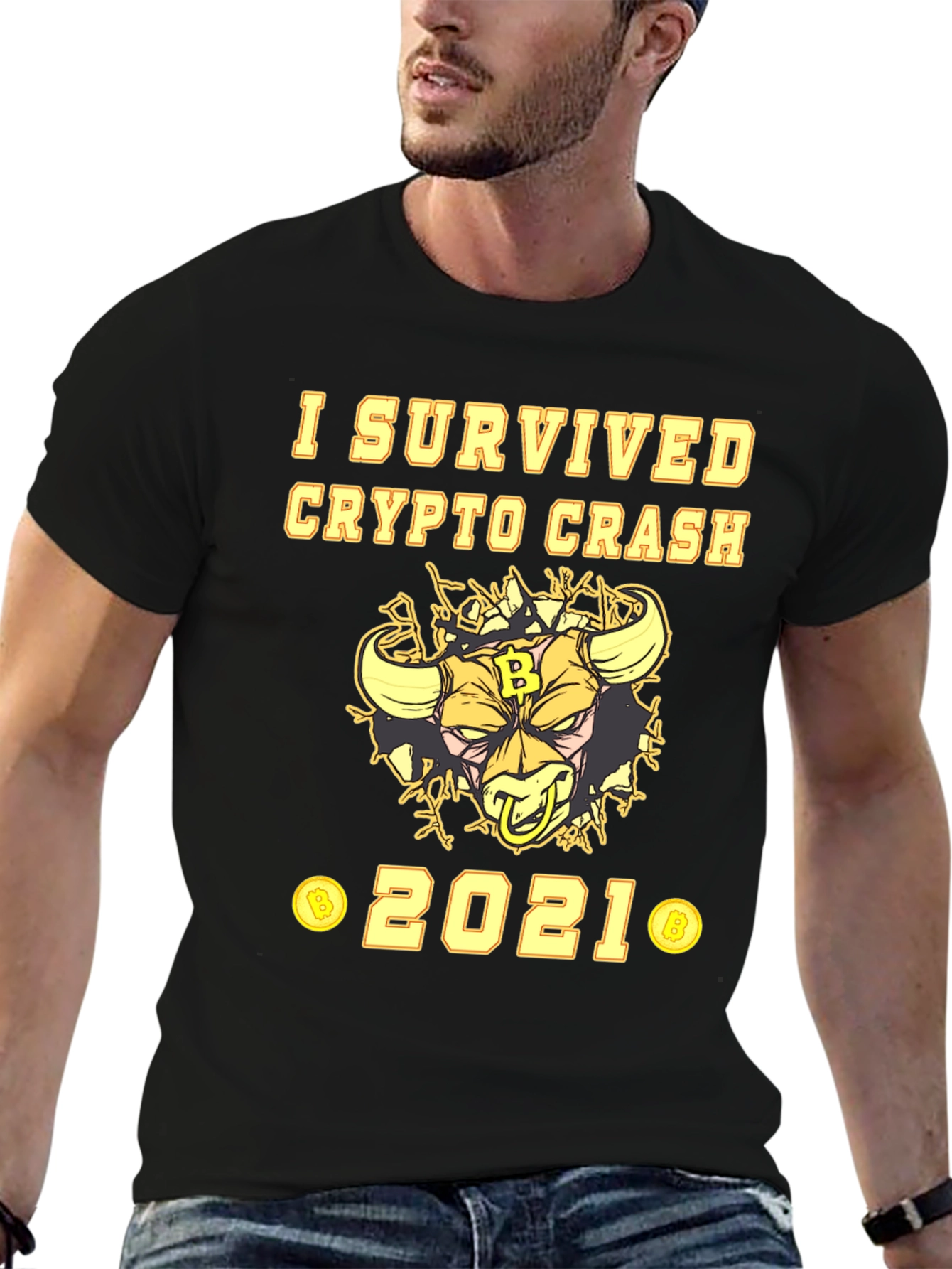 Crypto Crash Survivor 2021 T-Shirt