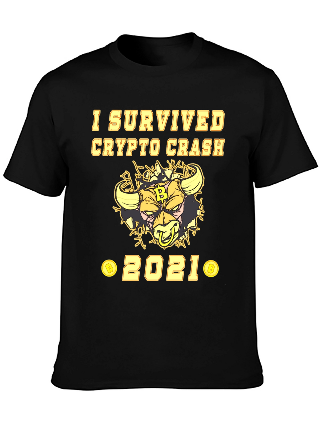 Crypto Crash Survivor 2021 T-Shirt