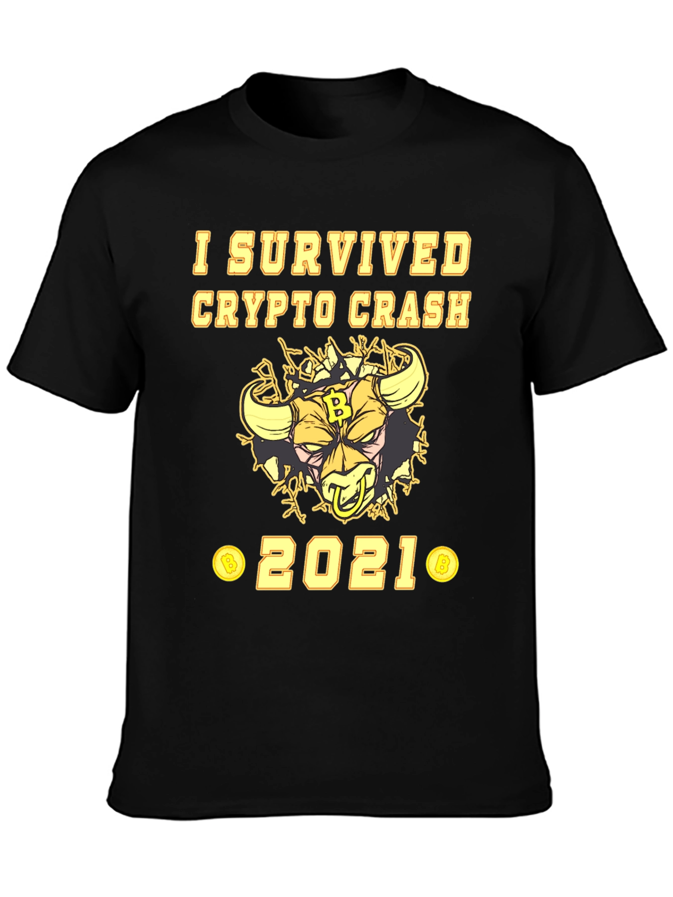 Crypto Crash Survivor 2021 T-Shirt