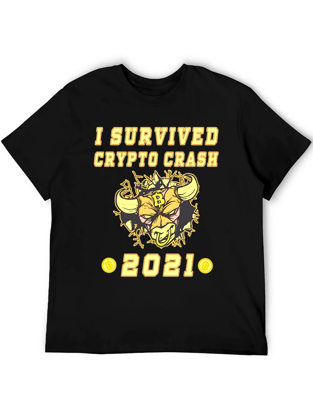 Crypto Crash Survivor 2021 T-Shirt