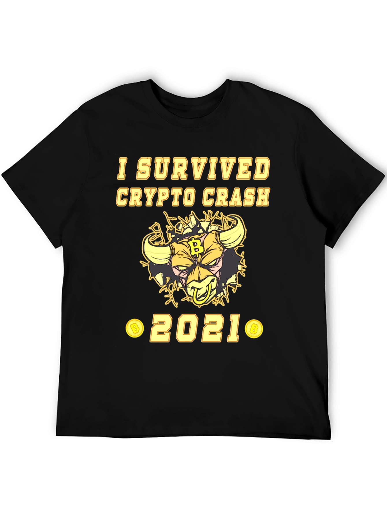 Crypto Crash Survivor 2021 T-Shirt