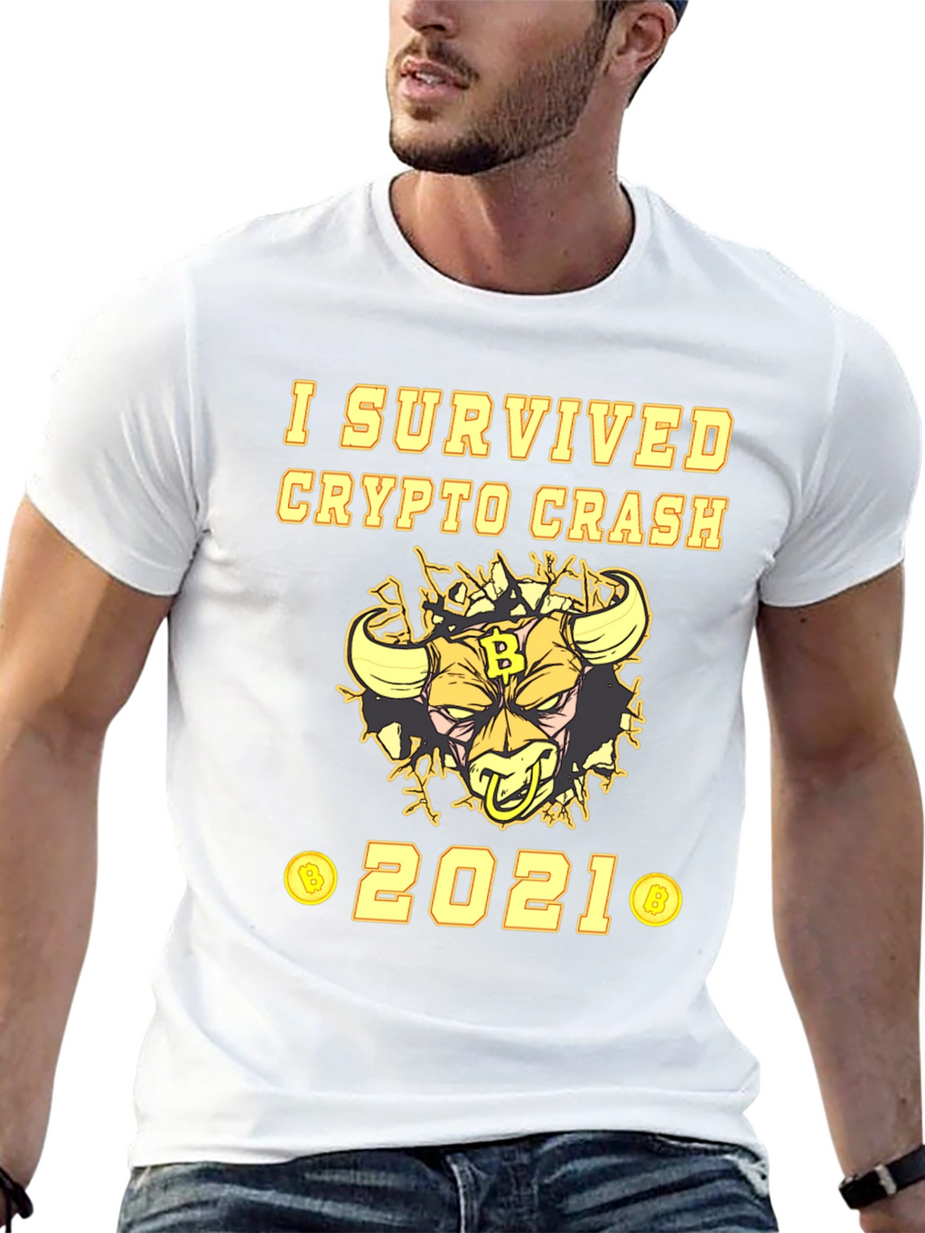 Crypto Crash Survivor 2021 T-Shirt