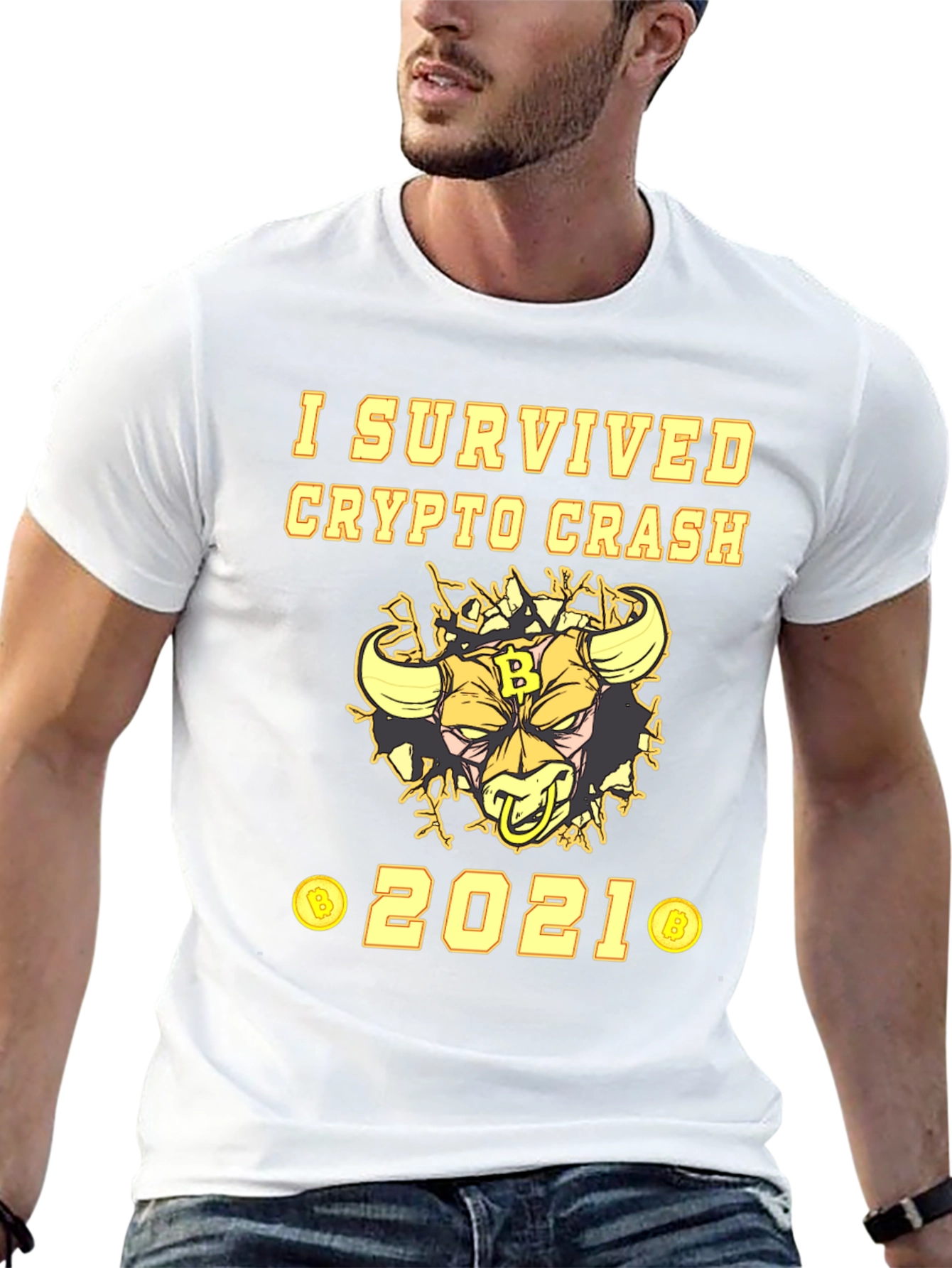 Crypto Crash Survivor 2021 T-Shirt