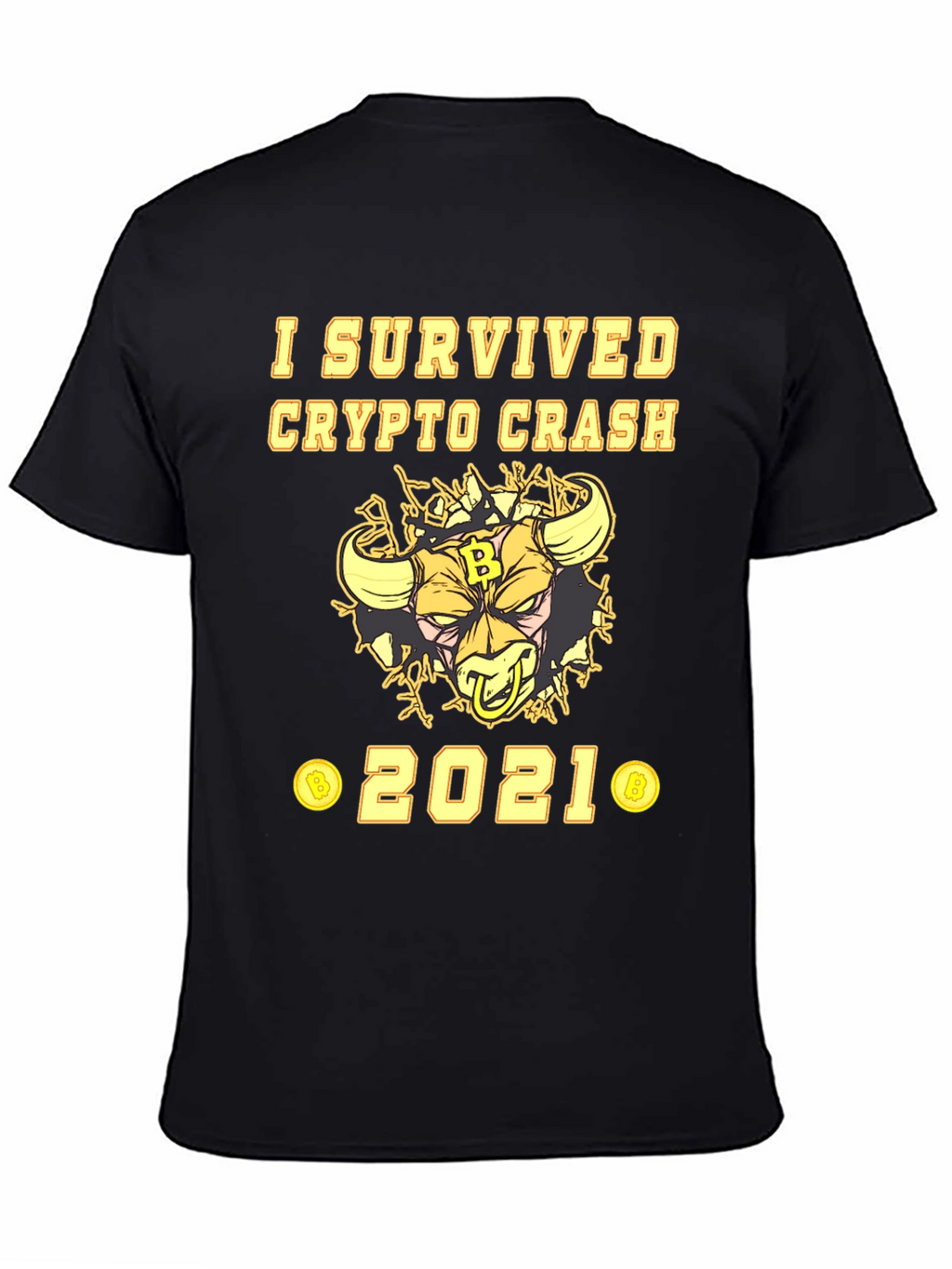 Crypto Crash Survivor 2021 T-Shirt