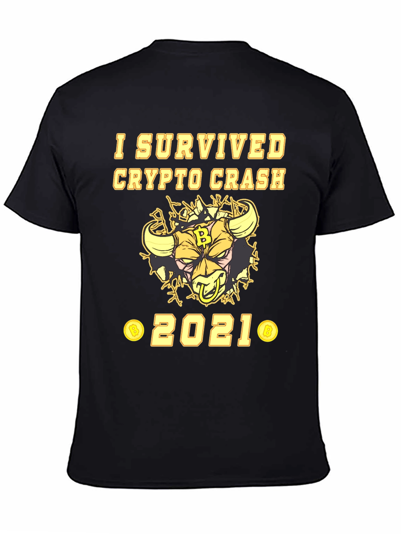 Crypto Crash Survivor 2021 T-Shirt